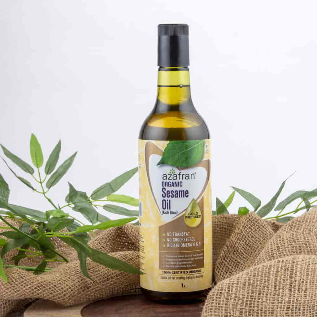 Azafran Organic Sesame Oil Cold Pressed