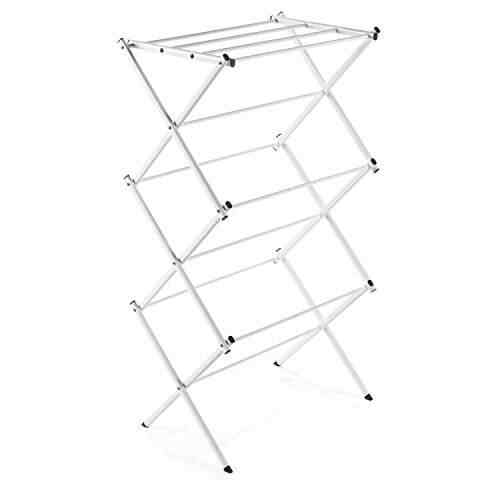 Buy Polder Compact Accordion Clothes Drying Rack White Features