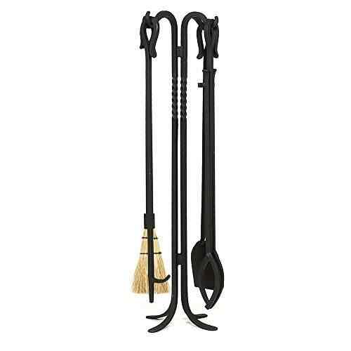 Minuteman International Shepherds Hook Iii 38 In 5 Piece Fireplace