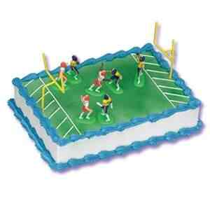 Buy Football Game Cake Decorating Kit Topper Features Price
