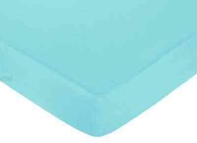 Fitted Crib Sheet For Turquoise And Lime Hooty Owl Babytoddler