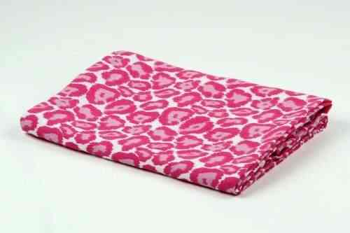 Ikat Pink Leopard 2 Pc Muslin Crib Sheets Features Price