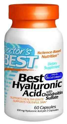 Buy Doctor S Best Hyaluronic Acid With Chondroitin Sulfate 60