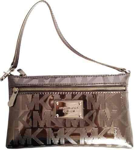 michael kors monogram wristlet