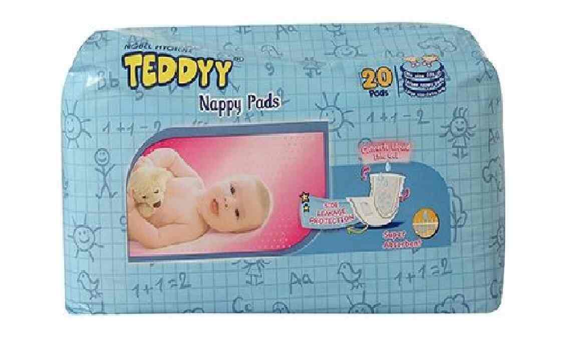 teddy nappy pads