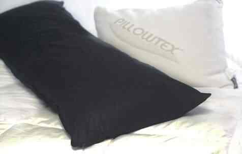 Pillowtex Cotton Body Pillow Cover Black 20 X 72 Features Price