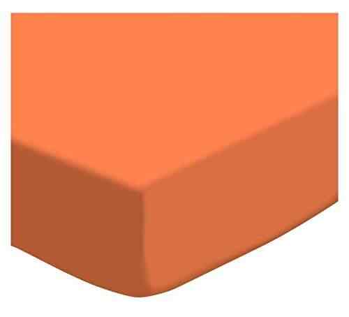 burnt orange crib sheet