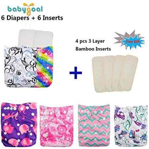 Buy Babygoal Baby Adjustable Reuseable Pocket Cloth Diaper Nappy