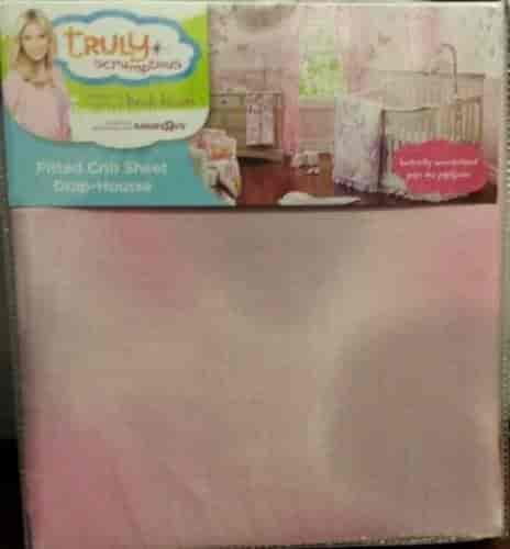 Fitted Crib Sheet Butterfly Wonderland By Heidi Klum Pink