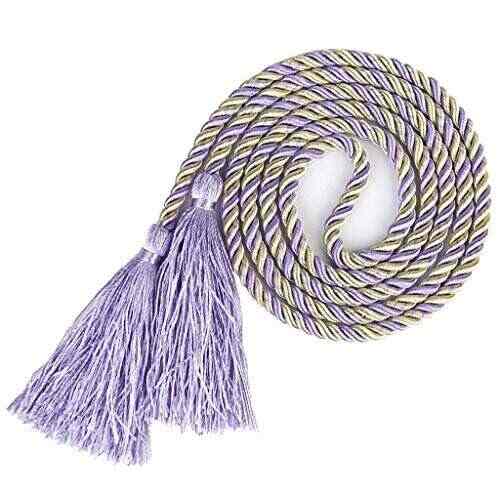 Light Purple Golden Toogoor 1 Pair Of Curtain Tiebacks Tie Backs