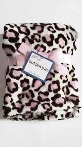 leopard print baby blanket