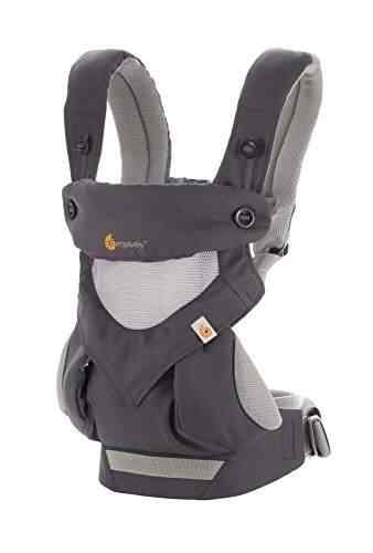 Buy Ergobaby 360 All Carry Positions Awardwinning Cool Mesh Ergonomic Baby Carrier Carbon Grey Features Price Reviews Online In India Justdial