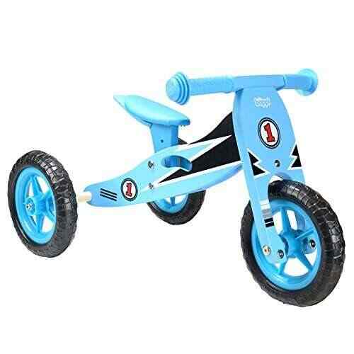wooden tricycle balance bike