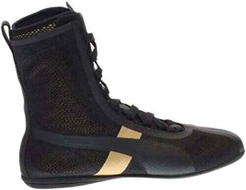 puma black gold shoes