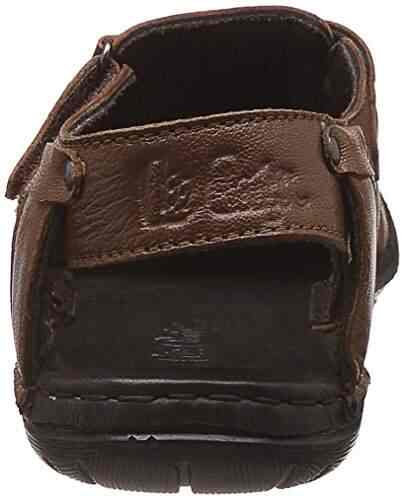 lee cooper men's leather sandals and floaters