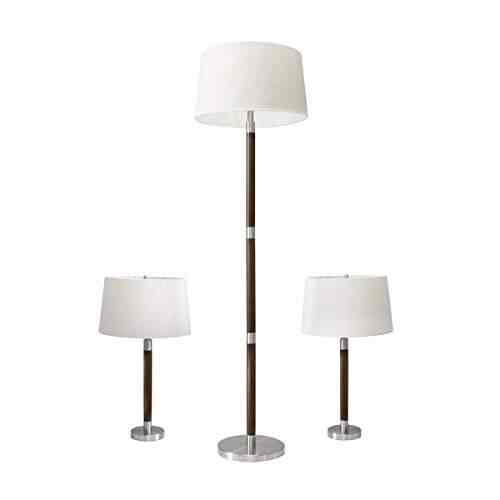 Buy Adesso 1584 15 Classic Lamp Set Matching Floor Lamp And Two