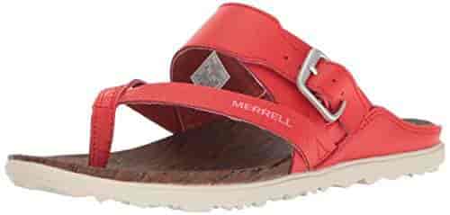 merrell women's around town thong buckle sandal