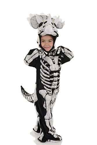 Childs Deluxe Triceratops Costume Boy Dinosaur Fancy Dress Up Kids Outfit Animal