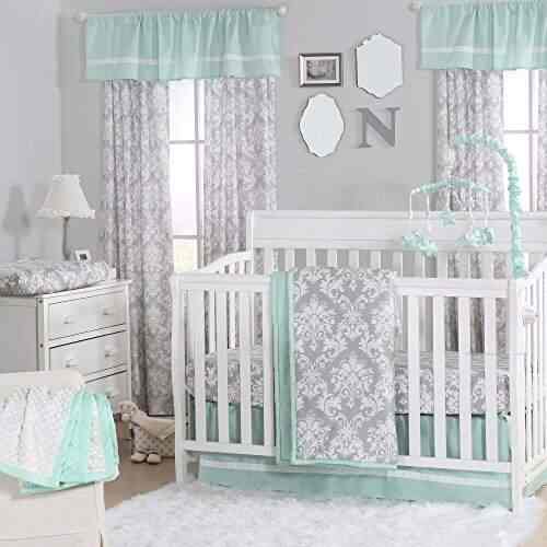 the peanut shell grace crib bedding