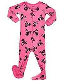 Leveret Kids Pajamas Baby Boys Girls Footed Pajamas Sleeper 100/% Cotton Size 6-12 Months-5 Toddler