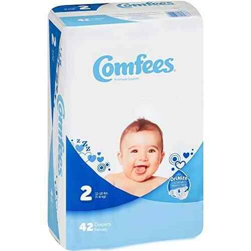 case of baby diapers