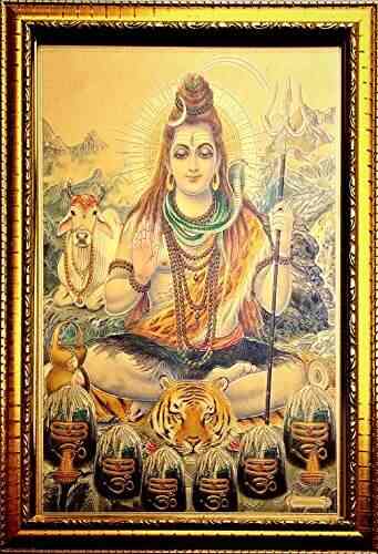 Buy Ada Handicraft Lakshmi Mata Ganesh Ji Saraswati Mata Photo