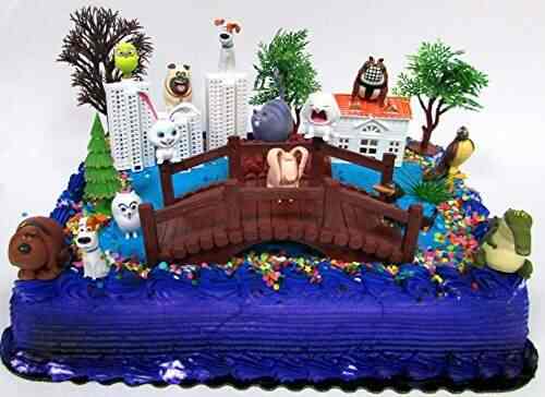 Buy Cake Toppers Secret Life Of Pets Birthday Cake Topper Set