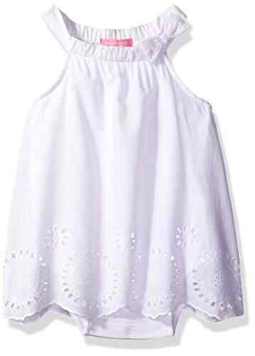 Buy Isaac Mizrahi Baby Girls 1 Piece Eyelet Lace Sundress White