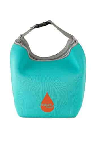 Tenacitee Living In Washington with Wisconsin Roots Grey Brushed Canvas Messenger Bag