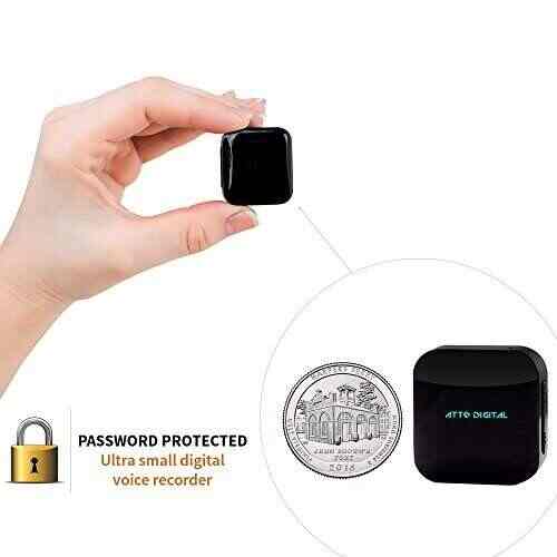 Buy aTTo digital Mini Voice Recorder Activated Recording 286 Hours