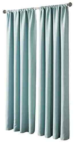 Buy Peri Home Dotted Pixel Wave Curtain Panel 84 Aqua Features