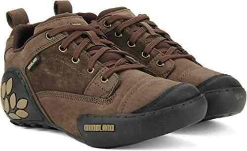 woodland men brown casual shoes