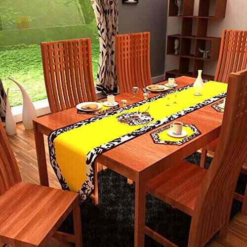 Buy Home Heart Table Runner Set 6 Table Mat 13 X19 Amp 1 Dining
