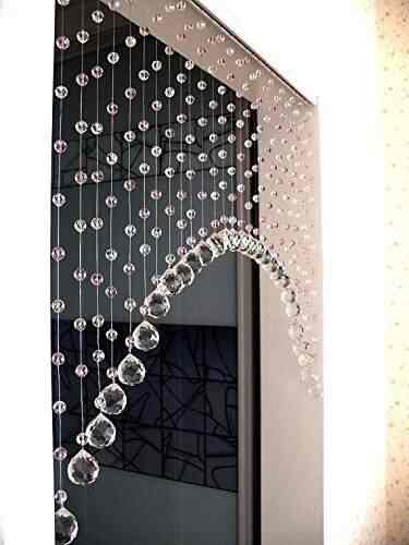 Pindia Acrylic Crystal 30 Piece Plastic Strings Bead Hanging