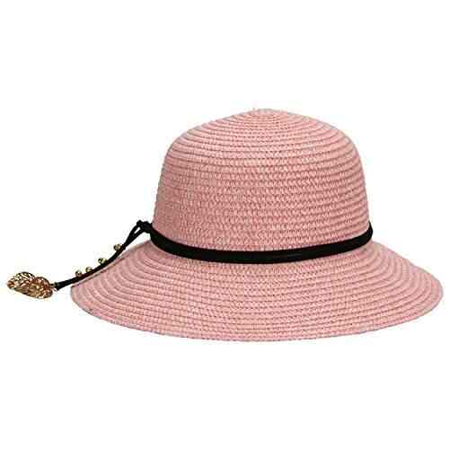 pink beach hat