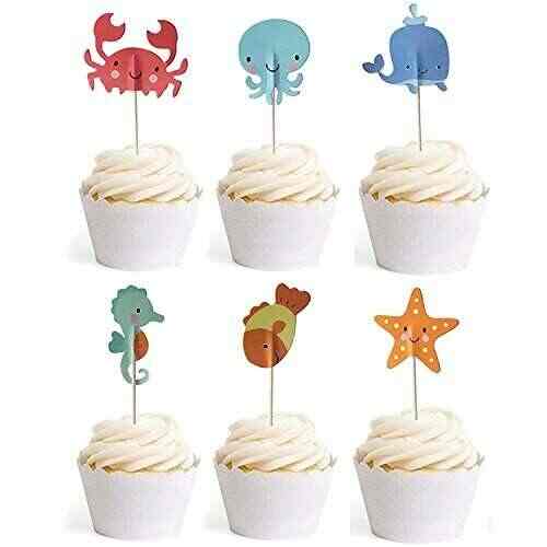 Ocean Sea Animal Creature Fish Starfish Whale Octopus Crab Sea