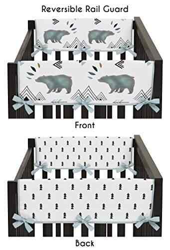 Side Crib Rail Guards Baby Teething Cover Protector Wrap For Bear