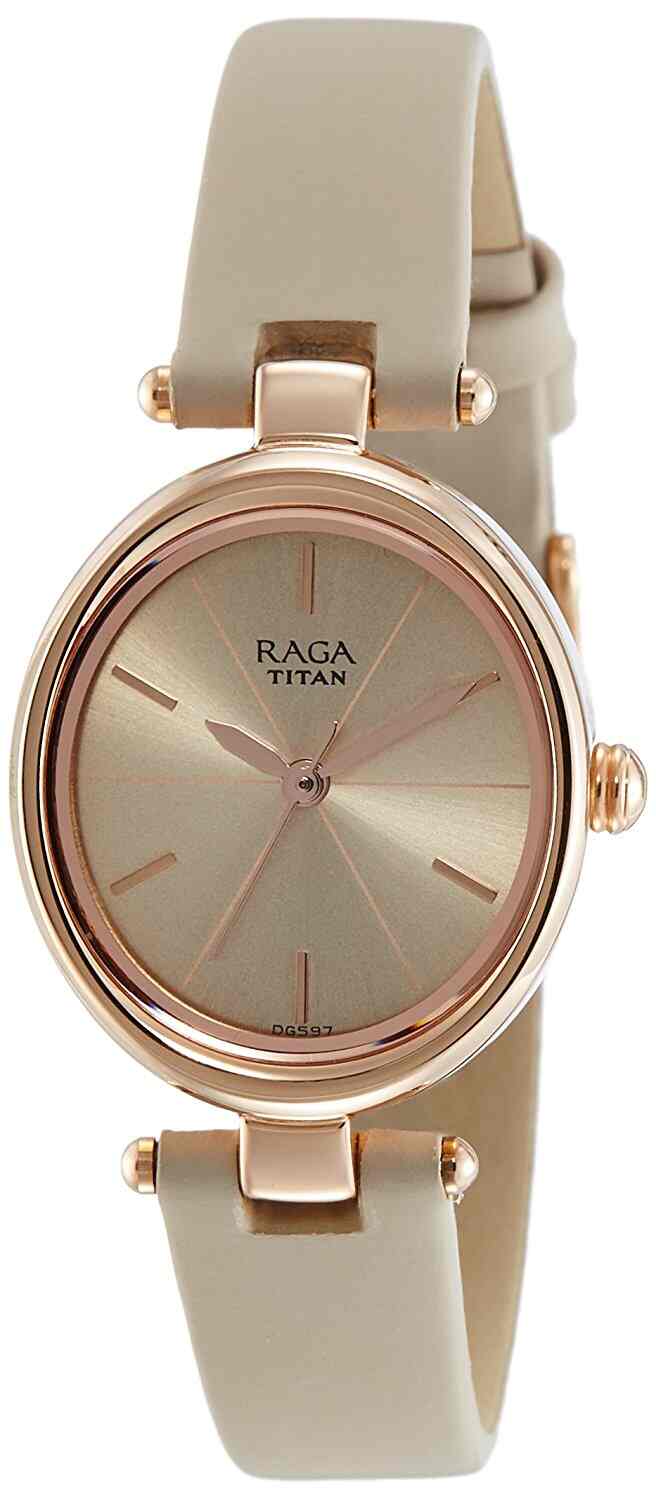 Buy Titan Raga Viva Analog Rose Gold Dial Women S Watch 2579wl01 Features Price Reviews Online In India Justdial