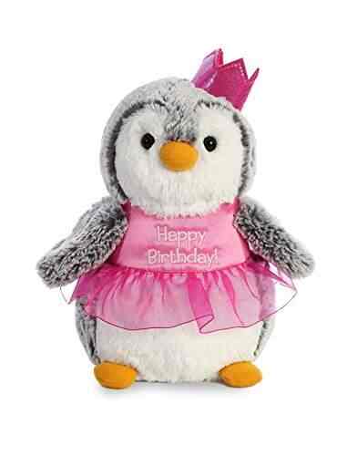 pink penguin stuffed animal