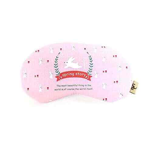 Buy Lannishi Linen Spring Story Sleeping Mask Sleep Shade Cooling Mask With Ice Pack 1pc Pink Bunny Features Price Reviews Online In India Justdial