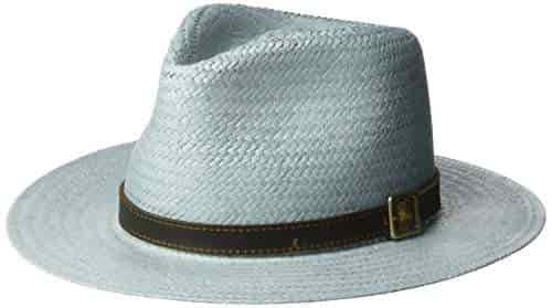 denim trilby hat