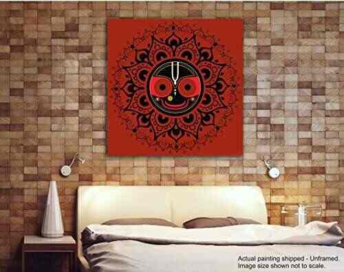 Buy Tamatina Kalamkari Canvas Paintings Jai Shree Krishna