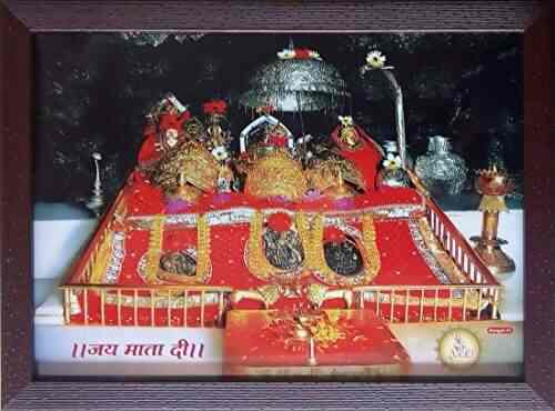 Buy Shree Handicraft Mata Ji Plastic Print Photo Frame For Diwali Pooja Wall Decorative 36 Cm X 26 5 Cm X 1 5 Cm Without Glass Features Price Reviews Online In India Justdial