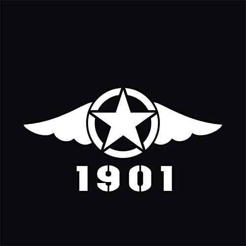 Buy Cvanu Star1901 Logo For Royal Enfield Bullet Sticker Classic 350 Bike Chaise Rear Sides Bumper Sportive Sticker Cb60 White Features Price Reviews Online In India Justdial