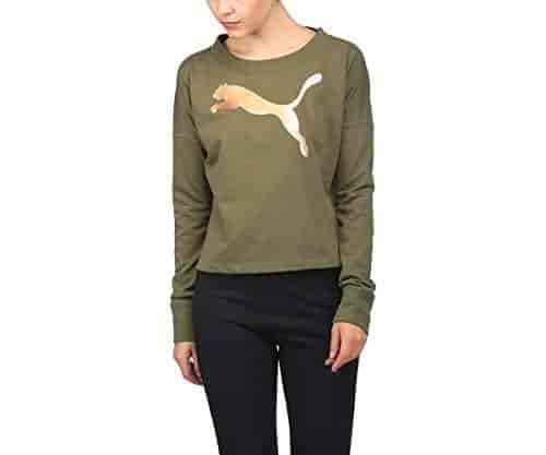 olive puma hoodie