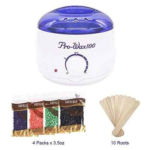 Buy Wikvon Wax Warmer Hair Removal Waxing Kit With 4 Scents Hard