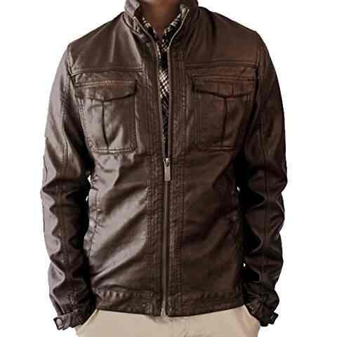 zara brown jacket mens