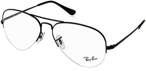 ray ban aviator half frame