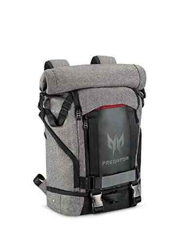 Buy Acer Predator Gaming 35 5 L Grey Rolltop Laptop Bag Features