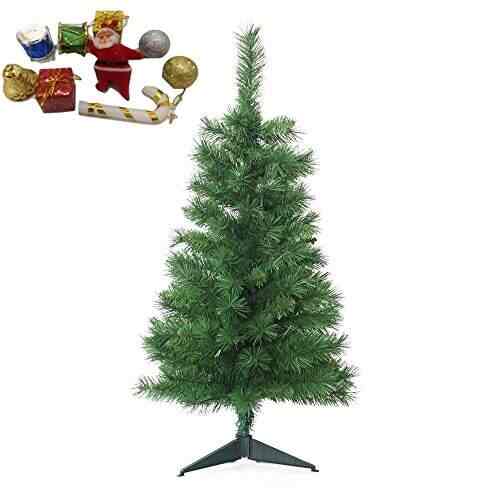 Buy Pragaart 3 Foot High Christmas Pine Tree With Small Santa
